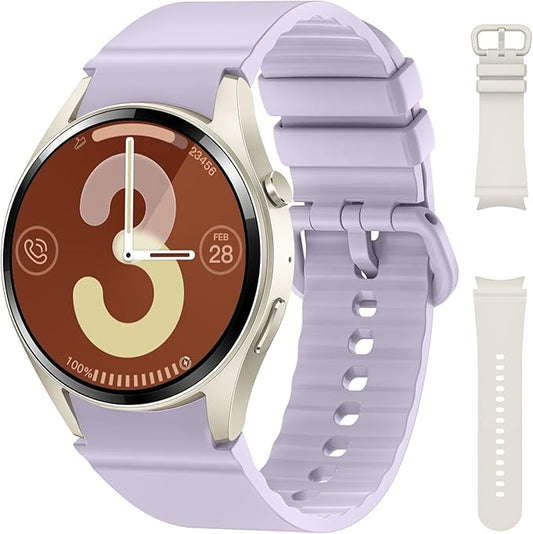 Smart Watches for Women Men (Make/Answer Calls), Bluetooth Smart Watch with Heart Rate/SpO2/Sleep Monitor, 110+ Sport Modes Waterproof Fitness Watch, Fitness Tracker Watch for Android Phones/iPhones