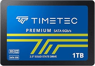 Timetec 1TB SSD 3D NAND SATA III 6Gb/s 2.5 Inch 7mm (0.28") Read Speed Up to 550 MB/s SLC Cache Performance Boost Internal Solid State Drive for PC Computer Desktop and Laptop (1TB) - Image 1