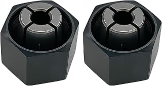 (2 Pack) 1/4" Router Collet 6.35mm For Dewalt DW621 DW616 DW618 Router - Image 1