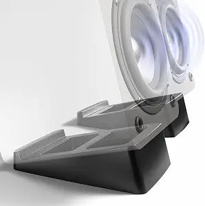 VIVO Black Small 4 x 6 in Desktop Speaker Stands, 2 Pack, STAND-SP2A-S