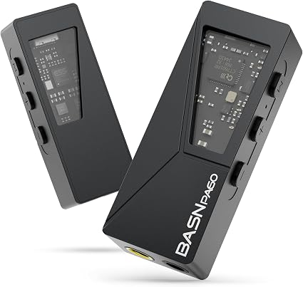 BASN PA60 Portable USB-C Headphone Amplifier,Mini Decoder DAC Dongle,Black