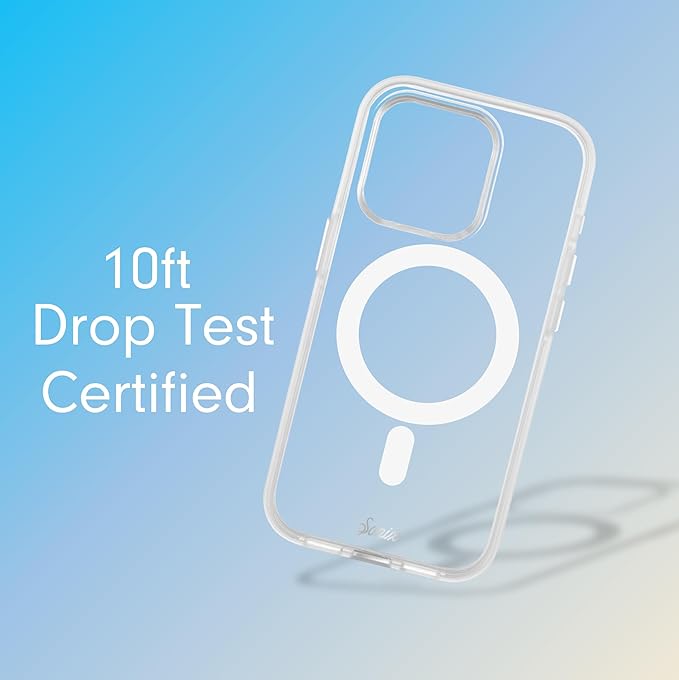 Sonix Case for iPhone 15 Pro | Compatible with MagSafe | 10ft Drop Tested | Clear