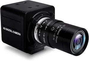 SVPRO HD USB Camera 1080P with 5-50mm Zoom Lens,10X Optical Zoom USB Web Camera Manual Focus with CMOS OV2710 Sensor,High Speed 100fps/60pfs/30fps Video Camera for PC Computer,Laptop