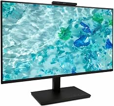 Acer Vero B277 D6 27" Class Webcam LCD Monitor - 16:9 - Black