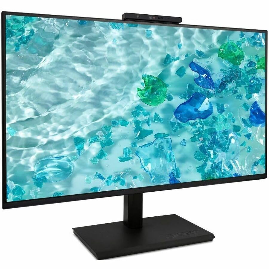 Acer Vero B277 D6 27" Class Webcam LCD Monitor - 16:9 - Black