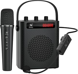 40W Bluetooth Voice Amplifier with Headset Mirophone & Handheld Mic - Image 1