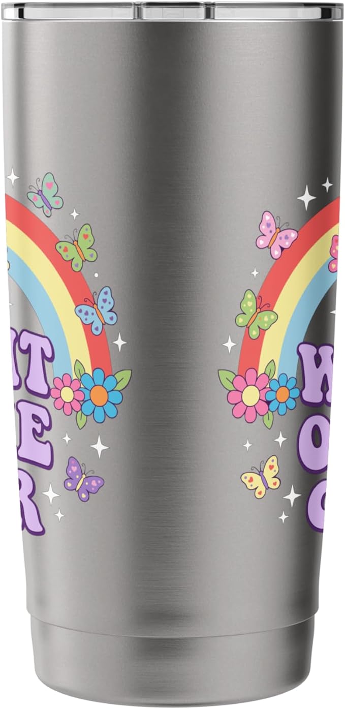 Rainbow Stainless Steel Insulated Tumbler