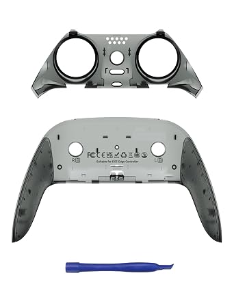 CHARM FOCUS Front Back Shell Grip Cover Support for PS5 Edge Controller