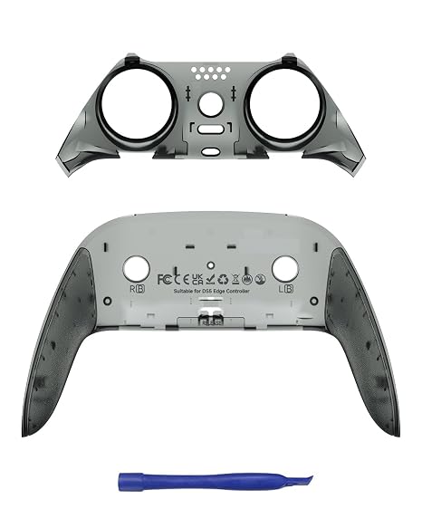 CHARM FOCUS Front Back Shell Grip Cover Support for PS5 Edge Controller