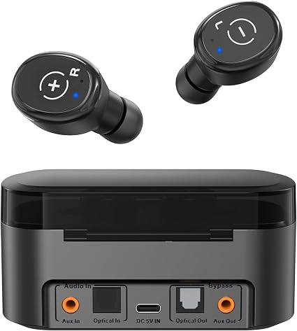 1Mii ClearLinkTV E3Pro Wireless Earbuds for TV Watching for Seniors