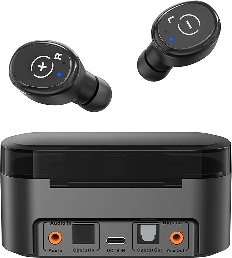 1Mii ClearLinkTV E3Pro Wireless Earbuds for TV Watching for Seniors