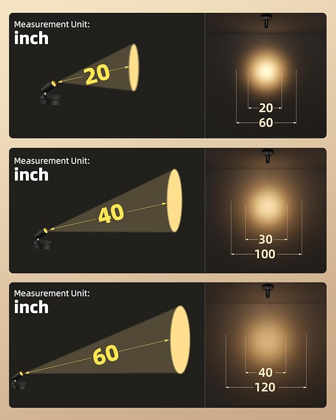 EZVALO Spotlights Indoor with Remote,5500mAh Rechargeable Picture Lights, Wireless LED Uplighting with Timer＆Dimmable, 3CCT,Mini Plant Spot Lights for Painting,Artwork,Accent Lighting(4Pack-Black)