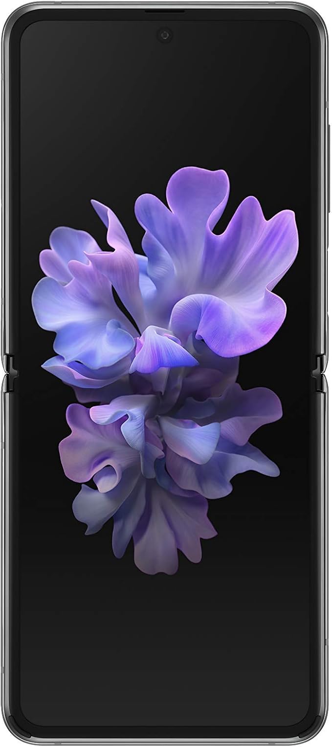 Samsung Galaxy Z Flip 5G, US Version, 256GB, Mystic Gray - Unlocked (Renewed)