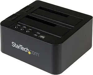 StarTech Dual-Bay 2.5/3.5in SATA Duplicator Dock, 28GB/min (SDOCK2U313R)