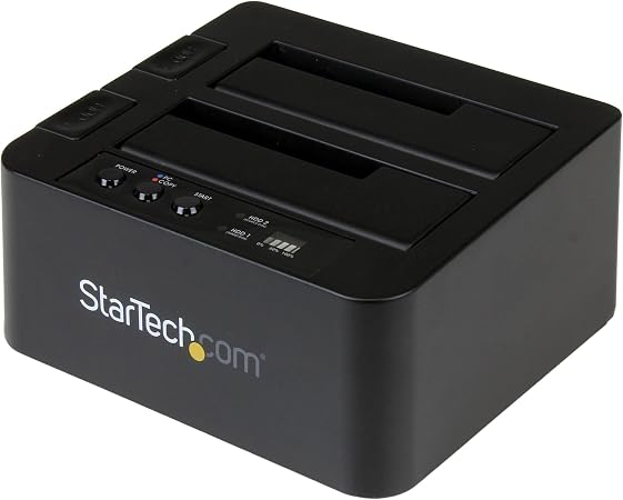StarTech Dual-Bay 2.5/3.5in SATA Duplicator Dock, 28GB/min (SDOCK2U313R)
