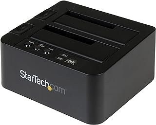 StarTech Dual-Bay 2.5/3.5in SATA Duplicator Dock, 28GB/min (SDOCK2U313R)