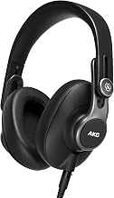 AKG Pro Audio K371 Wired Over-Ear, Closed-Back, Foldable Professional Recording Studio Headphones, Studio Monitor Mixing, Podcast, DJ Stereo Headsets, Black - Image 1