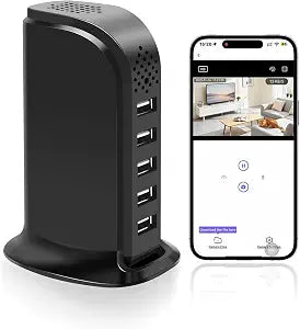 FHD 1080P WiFi Hidden Spy Security Camera USB Charger