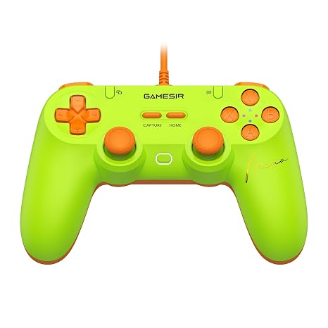 GameSir Tegenaria Lite Wired Game Controller For Switch, Android, iOS, PC, Steam With Retro 90s Design, Hall Effect Sticks, 1000Hz Polling Rate, Dual Rumble Motors, Mappable Back Buttons, Ultra-Low Latency, Ergonomic Design -Mena