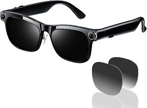KAIGERR AI Smart Glasses with 13MP Camera, Stabilized POV Recording - Image 1