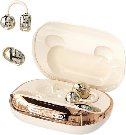 GT630S 2-in-1 Wireless Earbuds, Open-Ear Clip-On and Sleep Earbuds