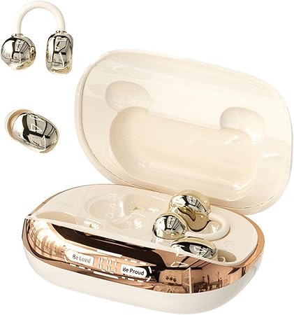 GT630S 2-in-1 Wireless Earbuds, Open-Ear Clip-On and Sleep Earbuds