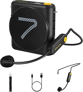 7RYMS WA1 Wireless Voice Amplifier with Headset Microphone for Teachers - Image 1