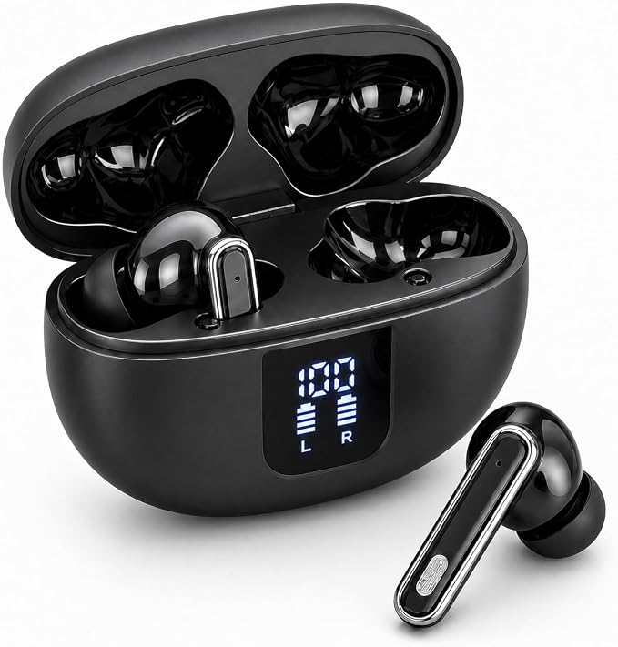 AI Translation Earbuds Real Time, 194 Languages Translator Headphones