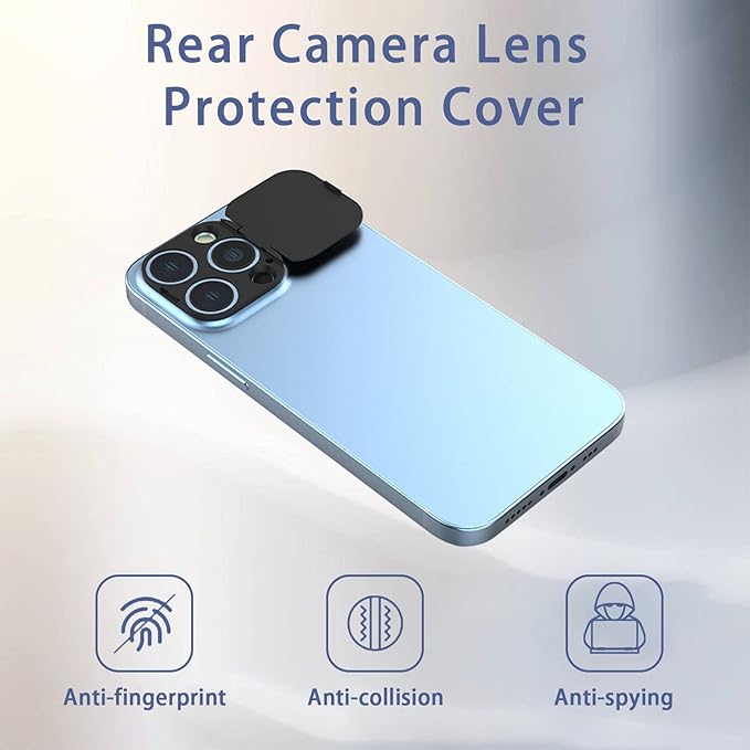 Phone Camera Lens Cover Compatible for iPhone 13Pro /iPhone 13 Pro Max,Camera Lens Protector to Protect Privacy and Security,Strong Adhesive