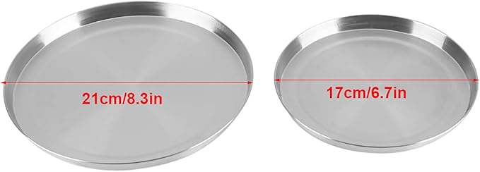 4Pcs/Set Stainless Steel Kitchen Stove Top Burners Covers Cooker Silver Kitchen Stove Cover for Standard Sized Electric Stove