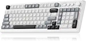 AULA S99 Wireless Keyboard,99 Key Computer Gaming Keyboards with Number Pad