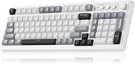 AULA S99 Wireless Keyboard,99 Key Computer Gaming Keyboards with Number Pad