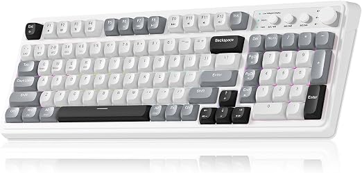 AULA S99 Wireless Keyboard,99 Key Computer Gaming Keyboards with Number Pad