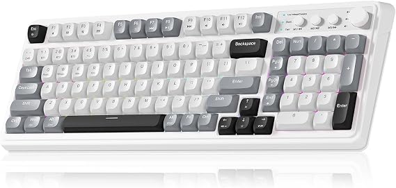 AULA S99 Wireless Keyboard,99 Key Computer Gaming Keyboards with Number Pad