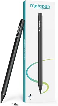 Metapen USI 2.0 Stylus Pen G1 for Fire Max 11 (2023 Release), USB-C Fast Charging, 4096 Pressure Pen for Google Pixel Tablet, Amazon Fire HD 10 (13th Gen, 2023 Release), Lenovo/HP/Acer Chromebook