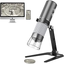 4K Digital Microscope for iPhone Android Phone and Windows Mac PC