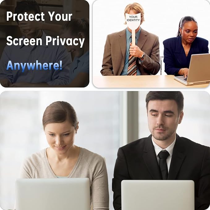 Magnetic Privacy Screen for MacBook Pro 14 Inch (2021-2026, M1, M2, M3, M4, M5), Removable Matte Blue Light Glare Filter for Mac Pro 14.2" Laptop Computer
