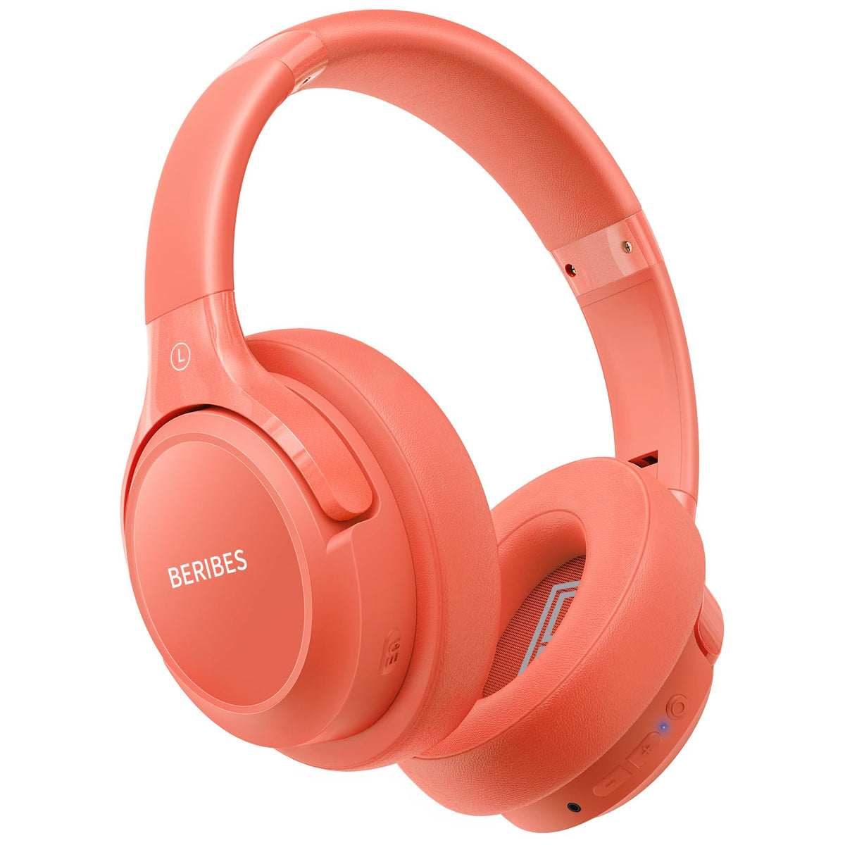 BERIBES Bluetooth Headphones Over Ear Wireless HiFi Stereo Headsets 65H 6EQ