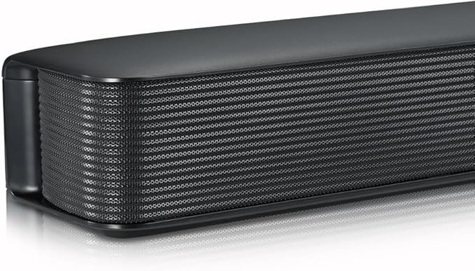 LG SKM1 2.0 Channel Compact Bluetooth Soundbar – Wireless TV Speaker with Remote Control – Home Theater Audio Upgrade