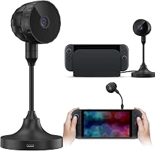 Switch 2 Camera,HD 1080P USB C Webcam Support Plug and Play,360° Flexible Angle Adjustment with Detachable USB C Cable and Privacy Sliding Lens Cover - Image 1