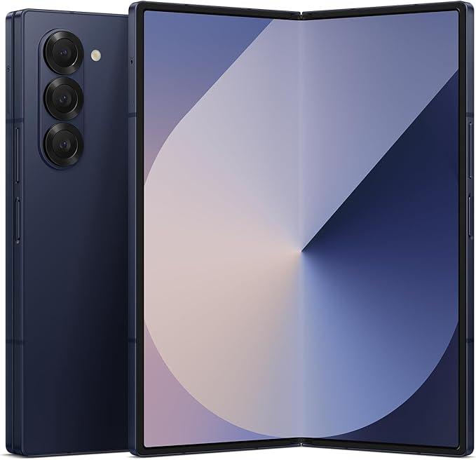 Samsung Galaxy Z Fold 6 5G US Version, 512GB, Navy - Unlocked (Renewed)
