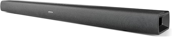 Denon DHT-C210 Full-Range Dolby Atmos Sound bar with Built-in subwoofers and Bluetooth Streaming., Black