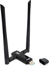 ALFA Network AWUS036ACM Long-Range Wide-Coverage Dual-Band AC1200 USB Wireless Wi-Fi Adapter w/High-Sensitivity External Antenna - Windows, MacOS & Kali Linux Supported - Image 1