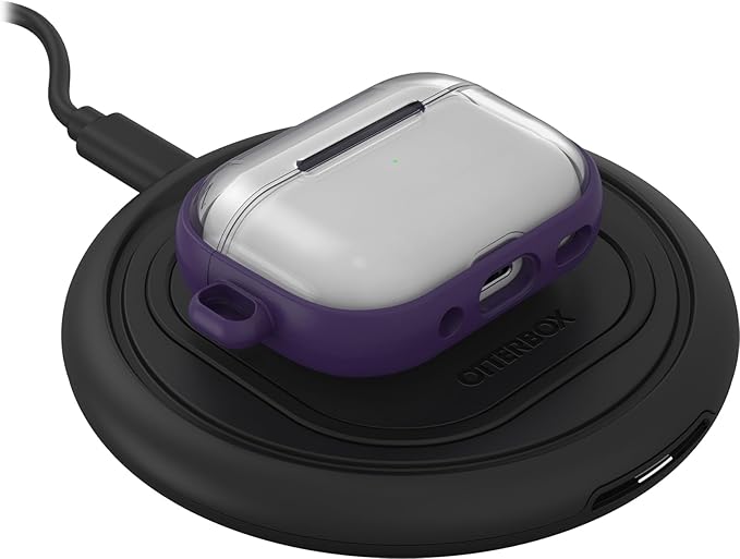 OtterBox - AirPods Pro Case, 2nd Generation - Clear Protective Case with Carabiners, Wireless Charging Compatible (Prestige)