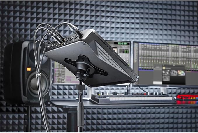 RØDE VESA Mount Adjustable Mounting System for The RØDECaster Pro II for Stable and Adjustable Mounting (75mm and 100mm mounts)