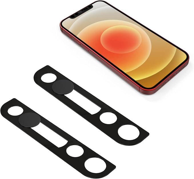 Phone Front Camera Cover,Webcam Cover Compatible for iPhone X/XS/XR/XS Max, iPhone 11/11 Pro/11 Pro Max,iPhone 12/12 Mini /12Pro /12Pro Max,Protect Privacy and Security,Not Affect Face ID(Black)