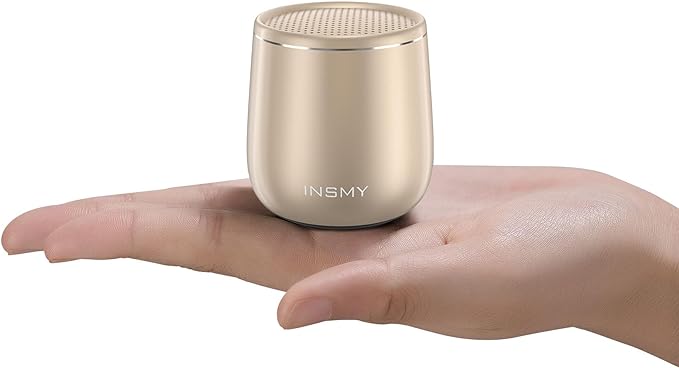 INSMY Small Bluetooth Speaker, Waterproof Mini Portable Wireless Speakers