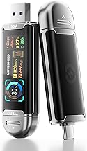 MOVE SPEED 512GB USB Drive with Smart Display 1090MB/s USB 3.2 Gen2 and Type C SSD Memory Stick for ProRes 4K Video iPhone 17/16/15, Android Phone, Windows, Mac, Tablet - Image 1