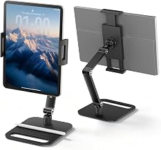 Portable Monitor Stand for 15.6'',17.3'', Tablet Stand Holder for iPad - Image 1