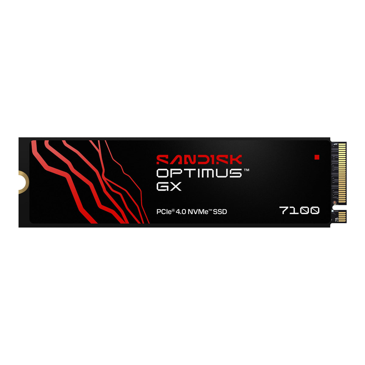 Sandisk 1TB Optimus GX 7100 NVMe SSD, PCIe Gen 4, M.2 2280, Up to 7250 MB/s Read, SDSP71100TAN